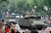 事业什么美国纪念陆军成立250周年阅兵仪式在华盛顿举行
